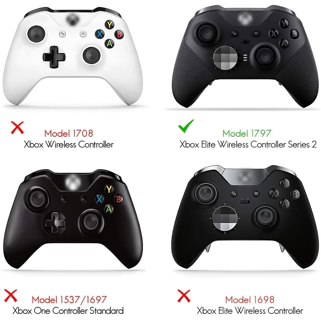13 in 1 Metall Daumensticks f??¨¬1r Xbox Elite Controller Series 2 Zubeh?r, Ersatz Magnetische Taste