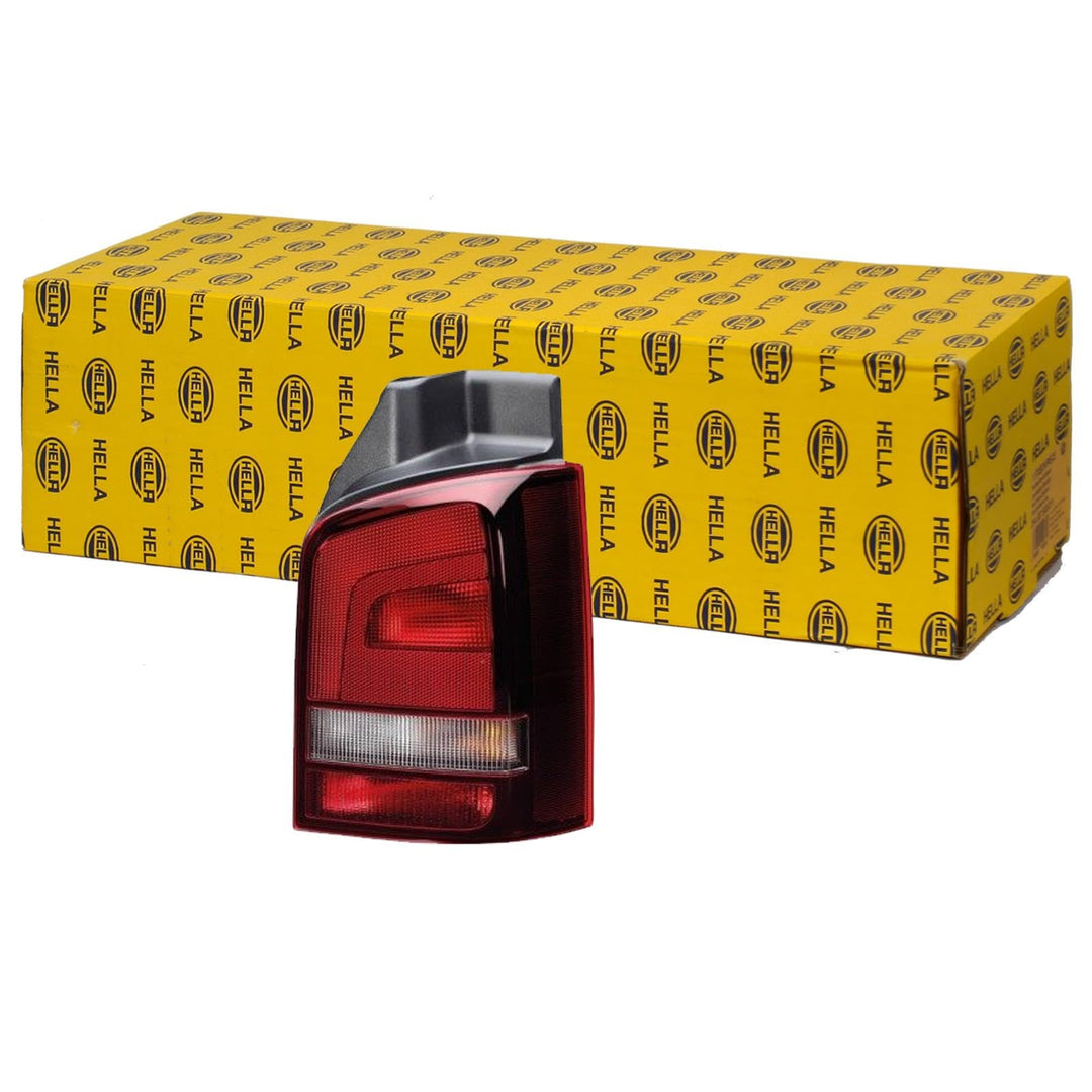HELLA 2SK 010 318-101 Heckleuchte - Glühlampe - getönt/glasklar/rot - rechts - für u.a. VW T5 (7Hb,7