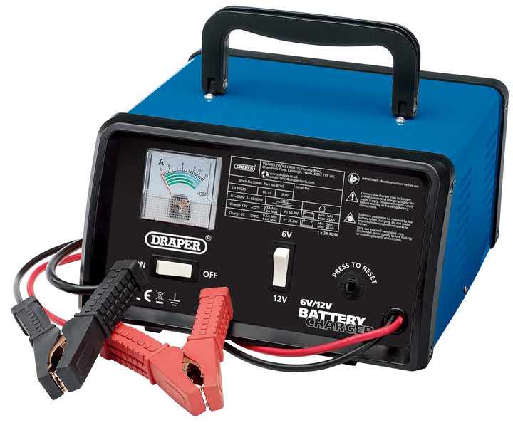 Draper 20486 12V 4.2A Battery Charger