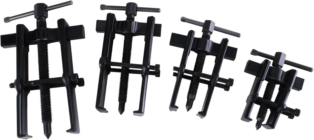 4 Stück Lagerabzieher Set 2''/3''/4''/6''mit 2 Backen Kugellager Abzieher Einstellbar Lager Innen/Au