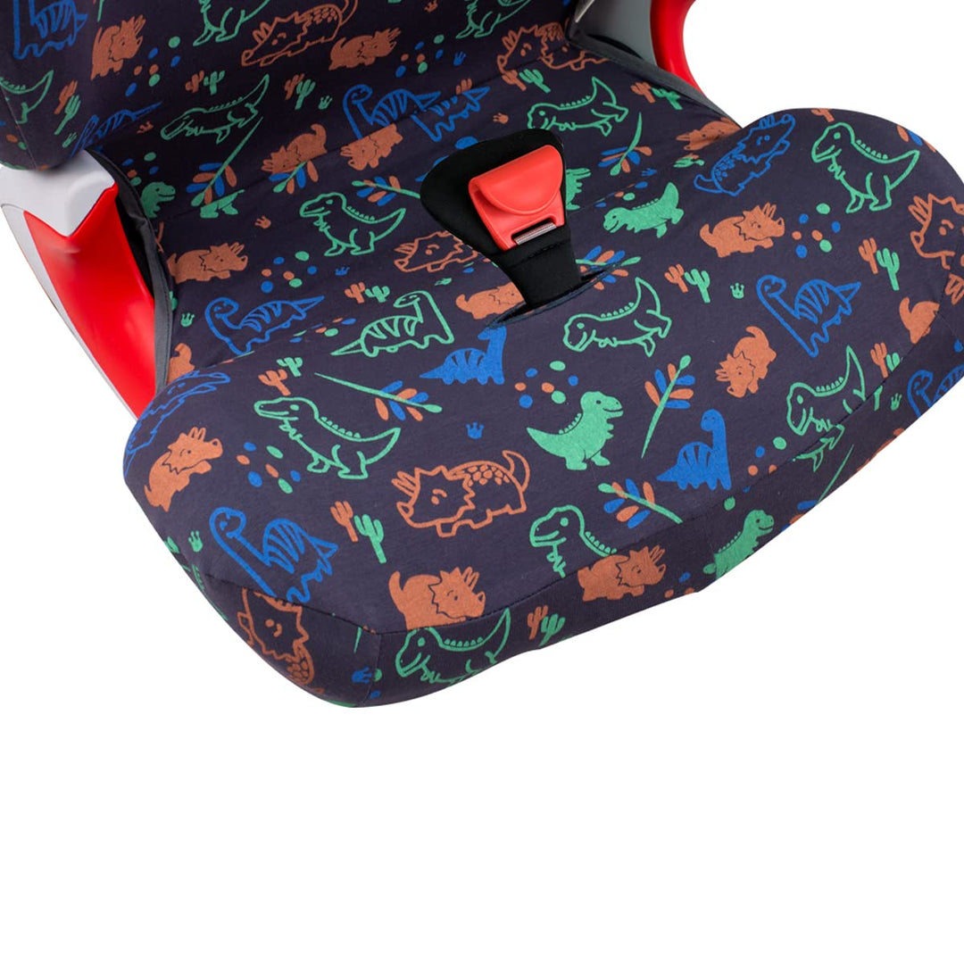 JYOKO KIDS Bezug kompatibel mit Römer KIDFIX II XP SICT, kidfix 2 S, Kidfix Z - Line (HAPPY DINO, MI