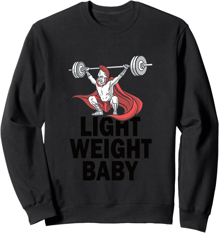 Fitness Spruch Kraftsport - Light Weight Baby Sweatshirt