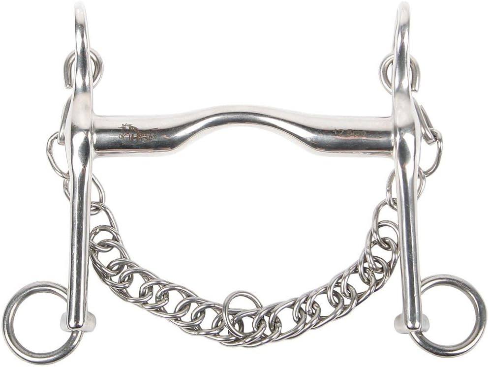 Harry´s Horse Kandarengebiss niedriger Zungenbügel 18mm, Grösse:14.5, L