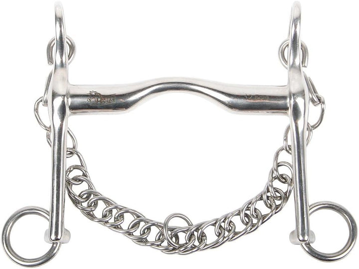 Harry´s Horse Kandarengebiss niedriger Zungenbügel 18mm, Grösse:14.5, L