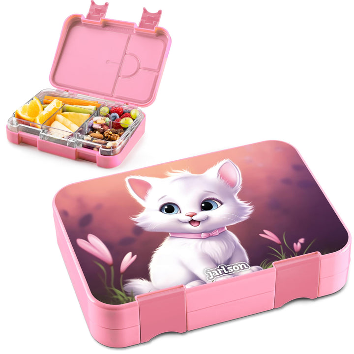 Jarlson® Brotdose Kinder mit Fächern - TONI Lunchbox - Bento Box auslaufsicher – Jausenbox für Kinde