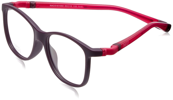 NANOVISTA Unisex Kinder Sonnenbrille 50 Dunkle Himbeere Matt/Magenta, 50 Dunkle Himbeere Matt/Magent