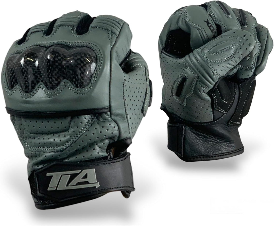 TLA NOX Winter- und Sommer-Motorradhandschuhe – Herren- und Damen-Motorradhandschuhe – CE-geprüfte L