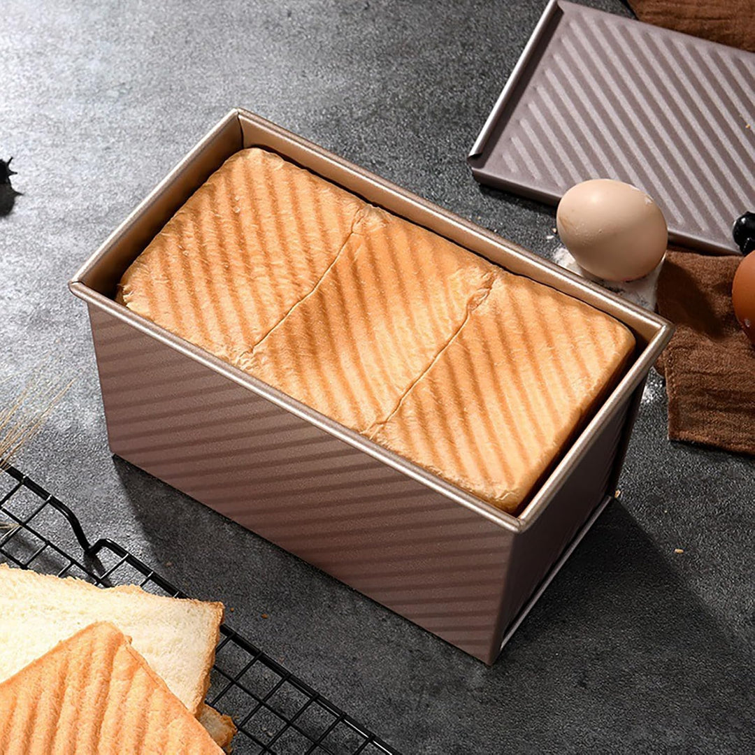 Brotbackform mit Deckel,Toastbrot Backform mit Deckel,Brotbackformen Toast Brot Backform Pullman Lai