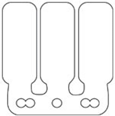 Membranplättchen MALOSSI für original Membrane, (d) 0,30/0,35/0,40mm, Carbon,