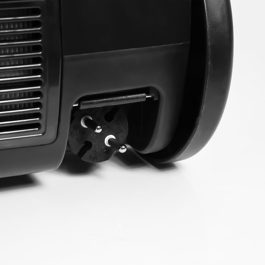 Cecaylie Leichter 900W Staubsauger,Beutelloser Staubsauger mit 3L Staubbehälter Zusatzdüsen für Tepp