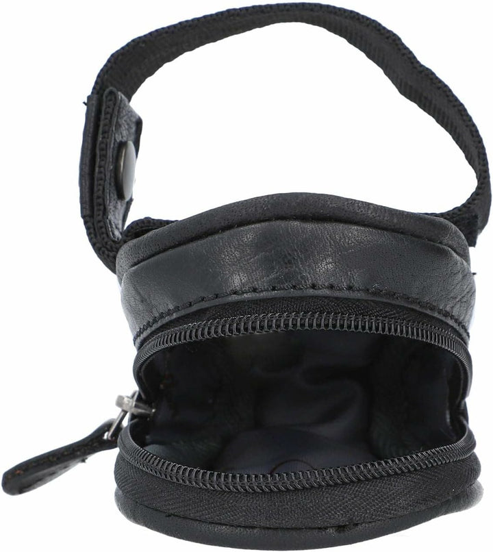 Gusti Satteltasche Leder - UDO B. Schlauchtasche mit wasserfestem Fahrradtasche für Werkzeug Lederta