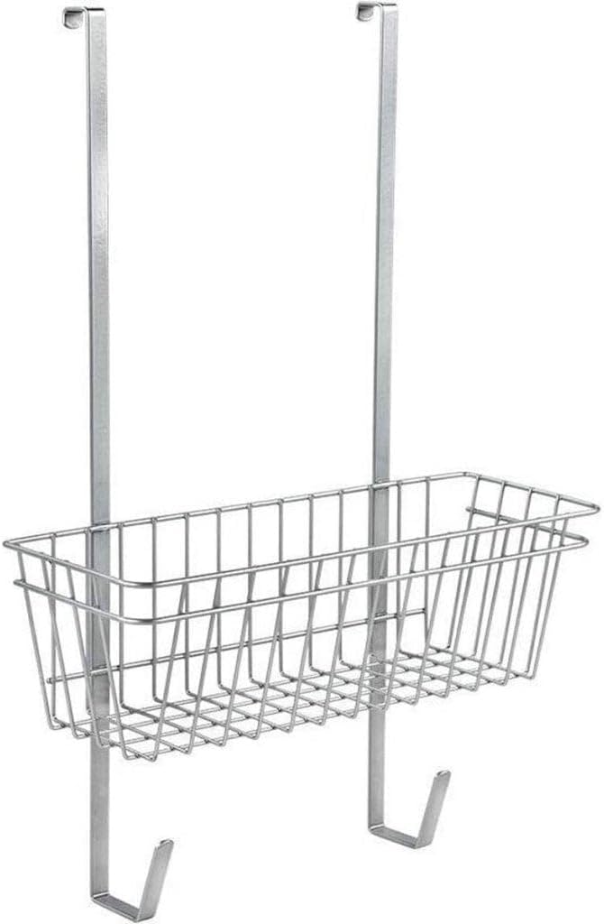 Metaltex Cleany Türregal, Metall, Silber, 49x34x15cm, Cleany