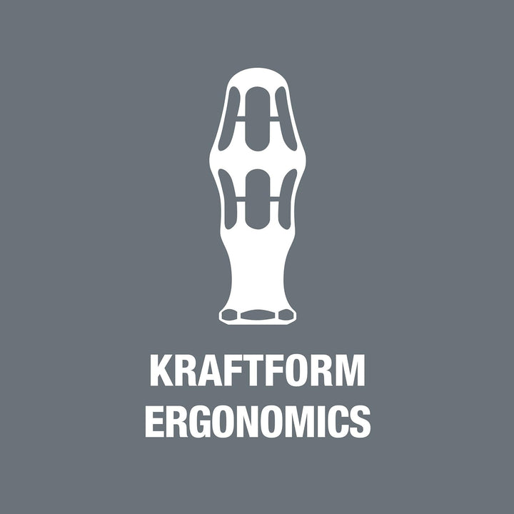 Wera 05057460001 Werkzeug-Set, Kraftform Kompakt 100, 52-teilig, Einheitsgrösse & 950 SPKL/9 SM N Mu