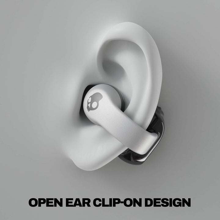 Skullcandy Push 720 Open Wireless Open Ear Bluetooth Earbuds, Headphones, Waterproof, Clip-On Lightw