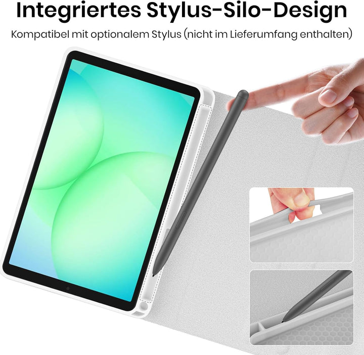 Hülle mit Tastatur für Samsung Galaxy Tab A11 / A9 8.7 Zoll 2025 | Tastatur für Samsung Galaxy Tab A