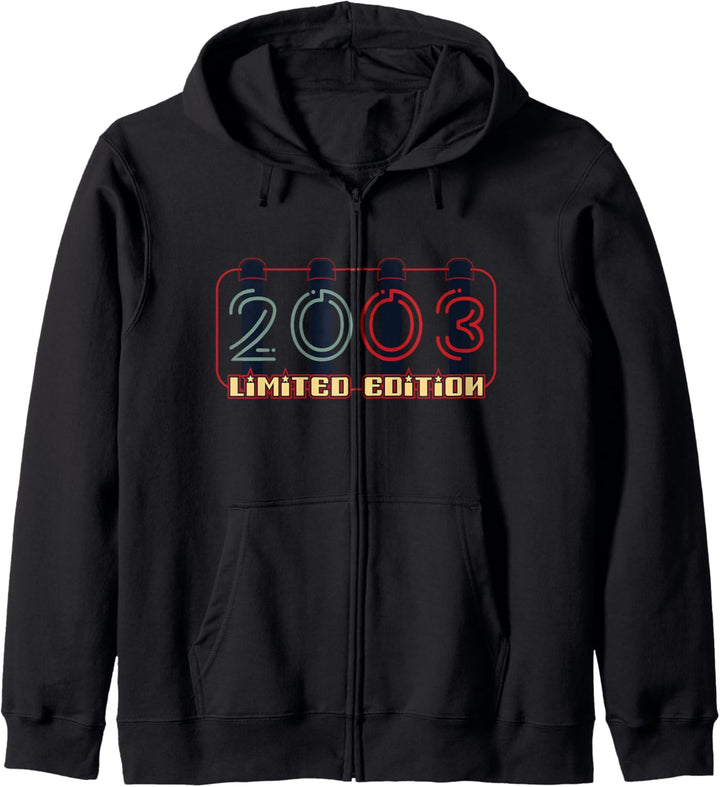 21. Geburtstag Mann Frau 21 Jahre 2003 Deko Lustig Geschenk Kapuzenjacke