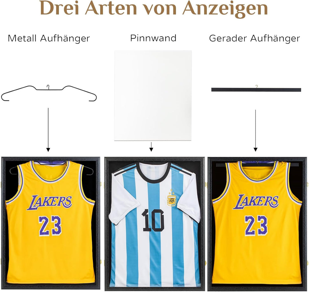 Trikotrahmen 70x90 Fussballtrikot Rahmen: 3d Gross Objektrahmen For XL Erwachsene Eishockey Fussball