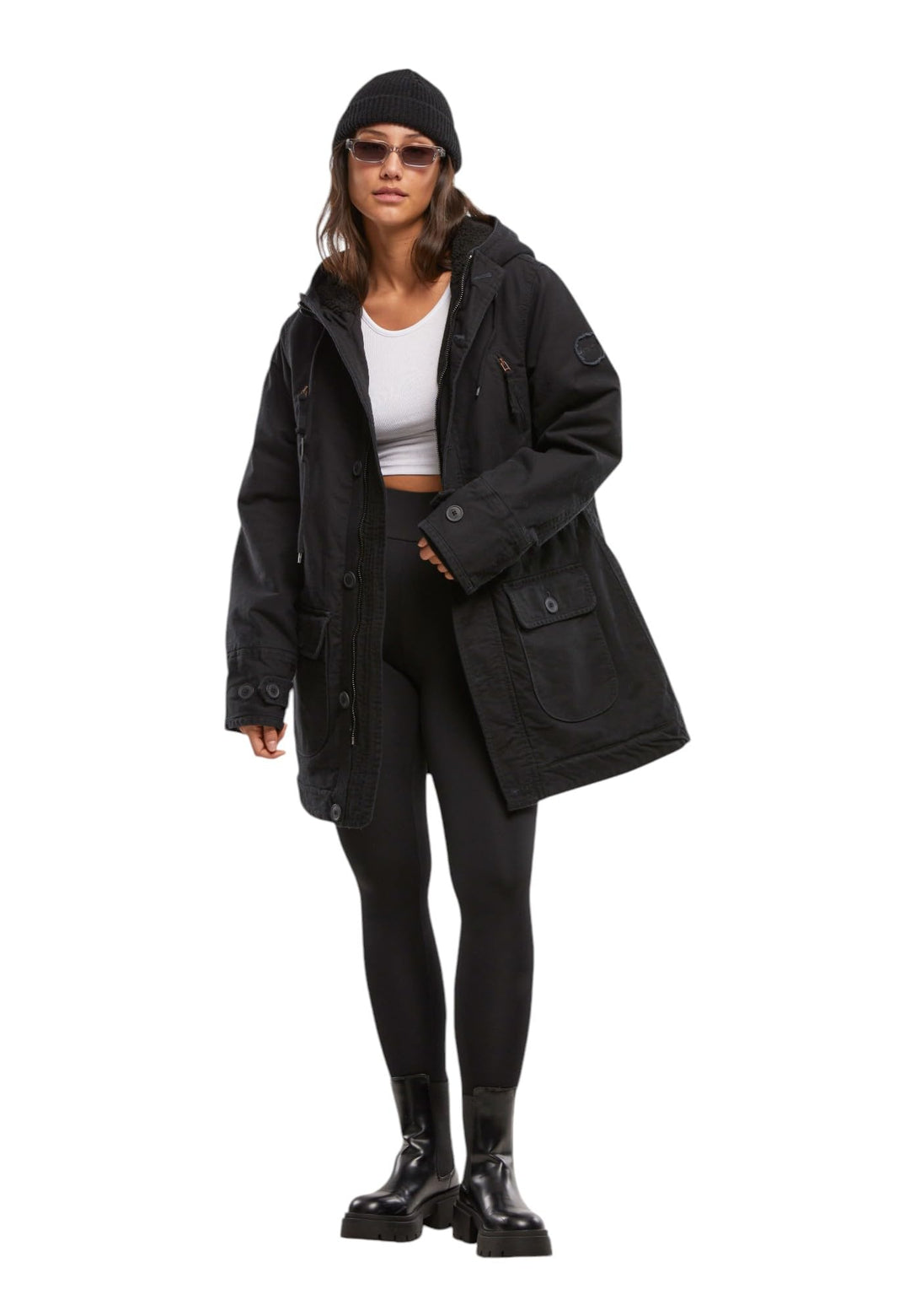 Forvert Fiss Parka women, Damen Parka Jacke, Damen Parka Jacke, Grössen XS bis 3XL L Olive, L Olive