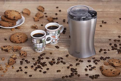 Adler AD 443 Kaffeemühle, Silber