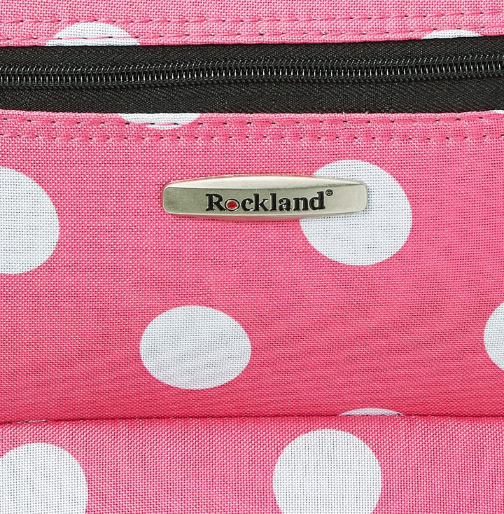 Rockland Fashion Softside Gepäck-Set, aufrecht stehend, Pinke Punkte, Einheitsgrösse, Fashion Softsi