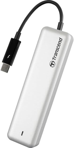 Transcend 480GB Highspeed JetDrive Thunderbolt PCIe™ Gen3 x4 Portable SSD Speichererweiterung für Ma