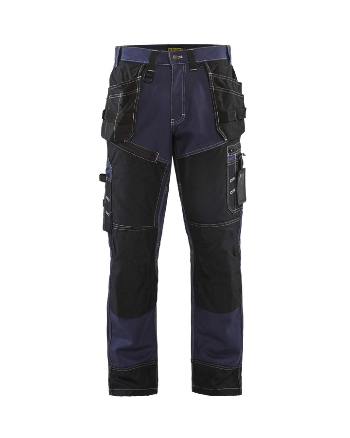 Blåkläder 15001370 Werker Hosen X1500, Dunkelblau, C56 C56 Navy Blue / Black, C56 Navy Blue / Black