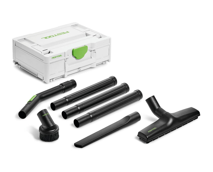 Festool Standard-Reinigungsset RS-ST D 27/36-Plus (mit Handrohr gebogen, Bodendüse, Verlängerungsroh