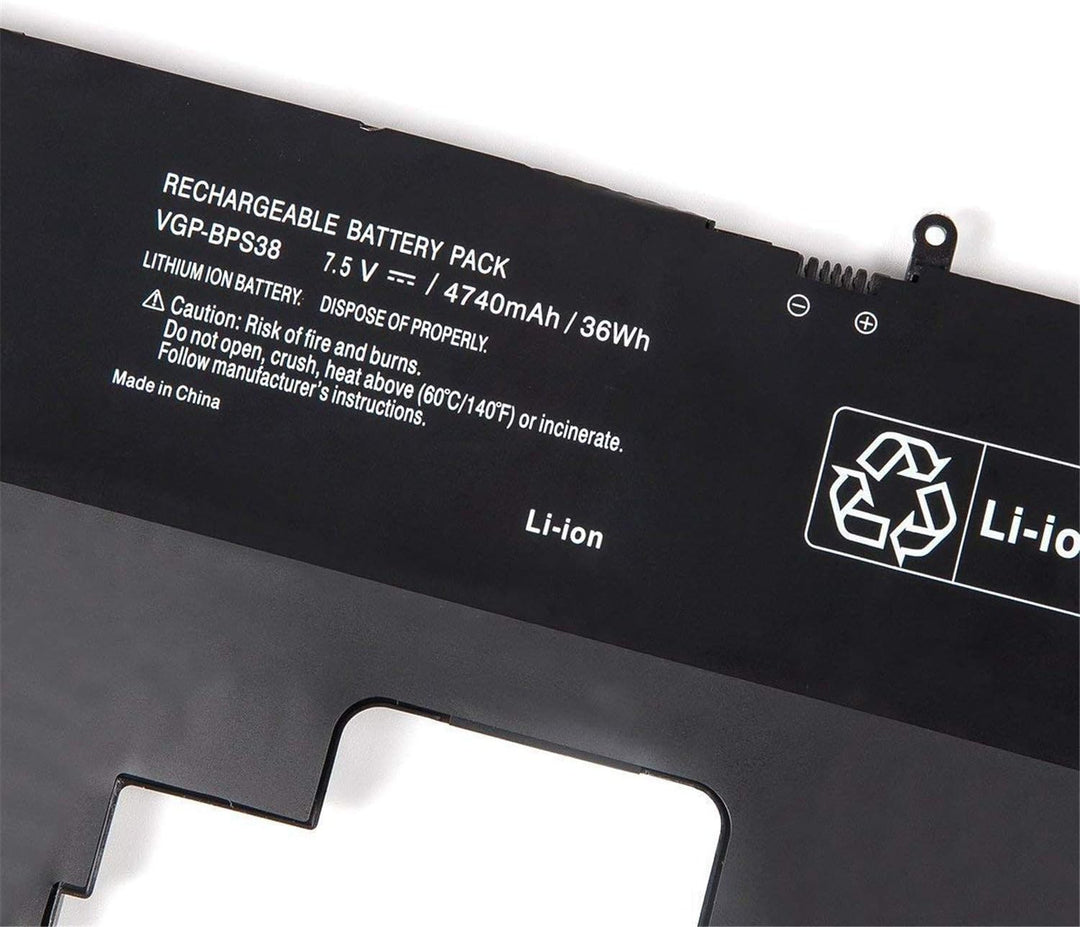VGP-BPS38 Laptop-Akku-Ersatz für Sony Svp13 PRO11 PRO13 Series SVP1322BPXB SVP1322DCXS SVP132A1CL SV