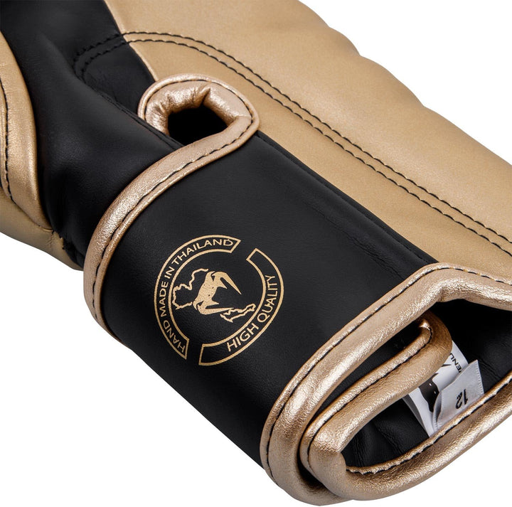 Venum Elite Boxen Schienbeinschutz XL Schwarz / Gold, XL Schwarz / Gold