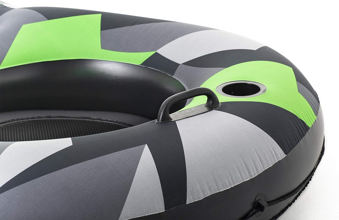 Bestway Hydro-Force 2-Personen Schwimmring mit Rückenlehne „Rugged Rider II“ 251 x 132 cm 240x124x51