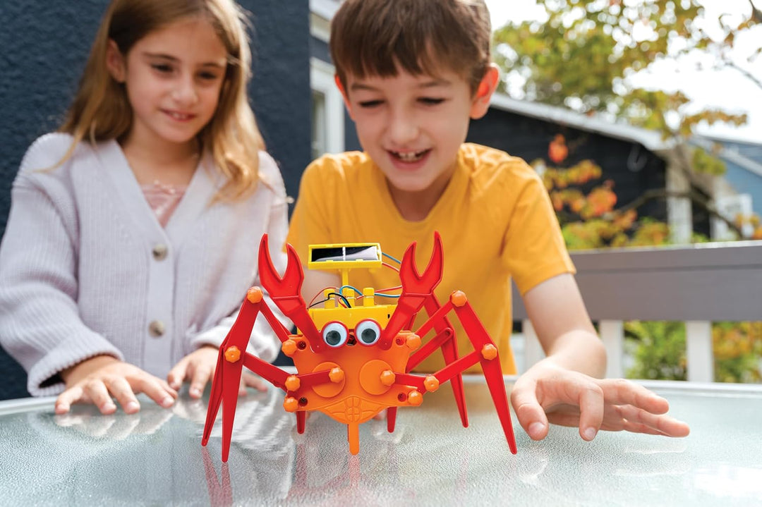 4M - Hybrid Krabbe | Green Science | Entdecke Solarenergie & Batterietechnologie | Bewegung mit Sonn