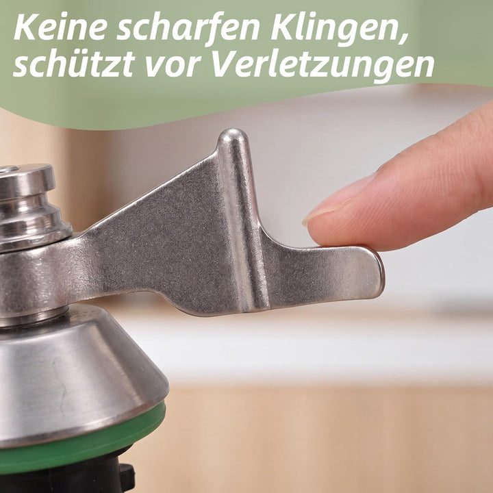 EYMPEU Teigmesser für Thermomix TM7 TM6 TM5, Edelstahl Knetmesser Zubehör, Effizientes Kneten, Spülm