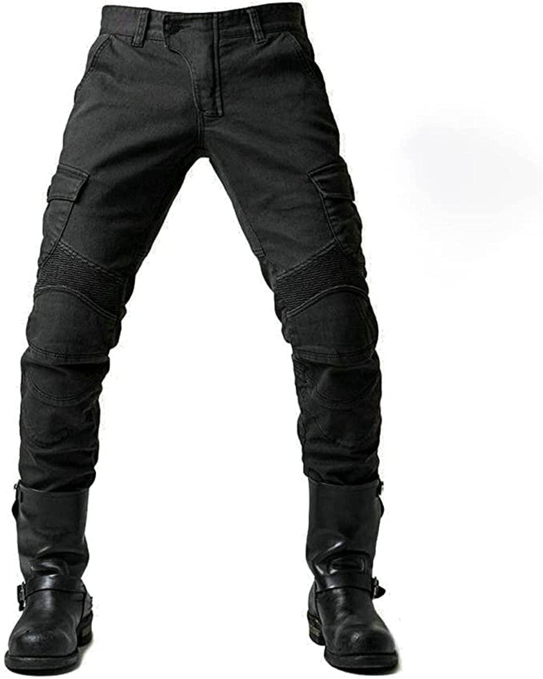 Motorradhose,Schutzhose,Herren,Motorradjeans,aus atmungsaktivem, verschleissfestem,mit 2 Paar Protek