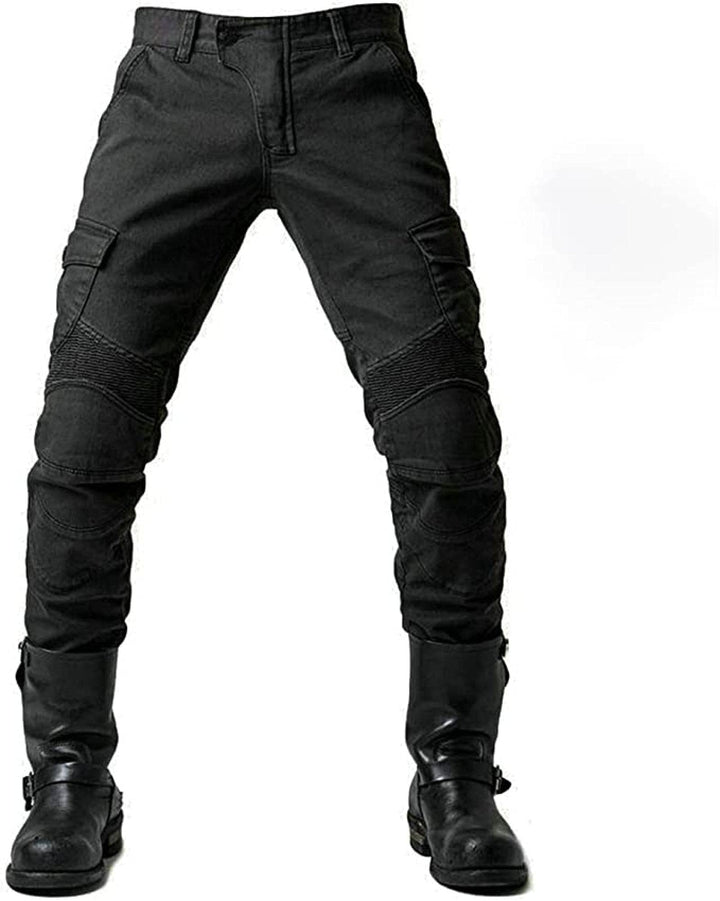 sigaer Motorradhose,Schutzhose,Herren,Motorradjeans,aus atmungsaktivem, verschleissfestem,mit 2 Paar
