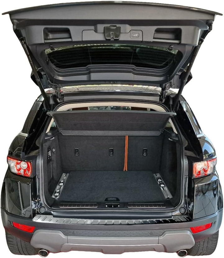 RECAMBO Ladekantenschutz Edelstahl Hochglanz poliert, Chrom Look - kompatibel für Range Rover Evoque