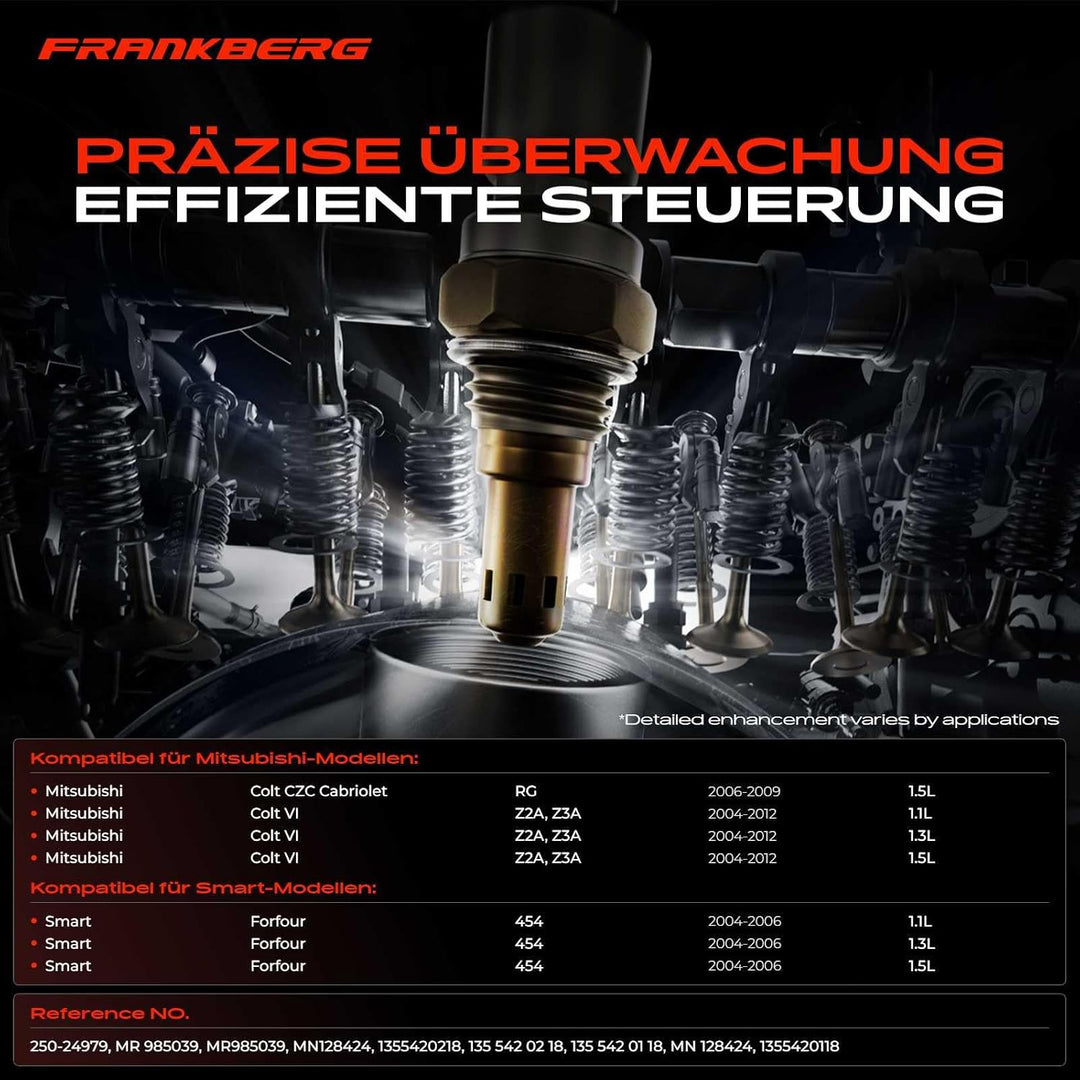 Lambdasonde Regelsonde oder Diagnosesonde für Colt CZC Colt VI VII Forfour 1.1L 1.3L 1.5L 2004-2016