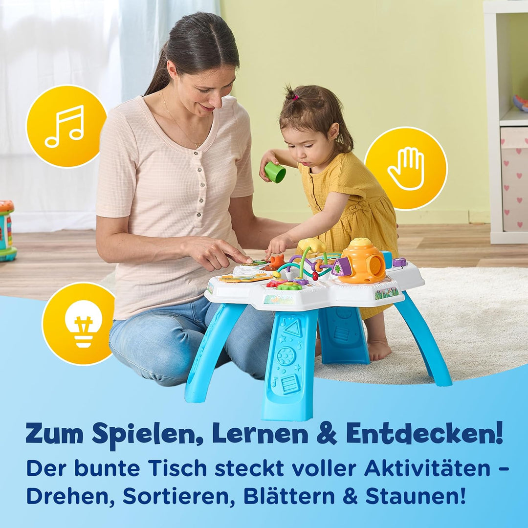 Vtech Baby - Babys Entdeckertisch – Interaktiver Kindertisch mit zahlreichen Aktivitäten und Lerninh