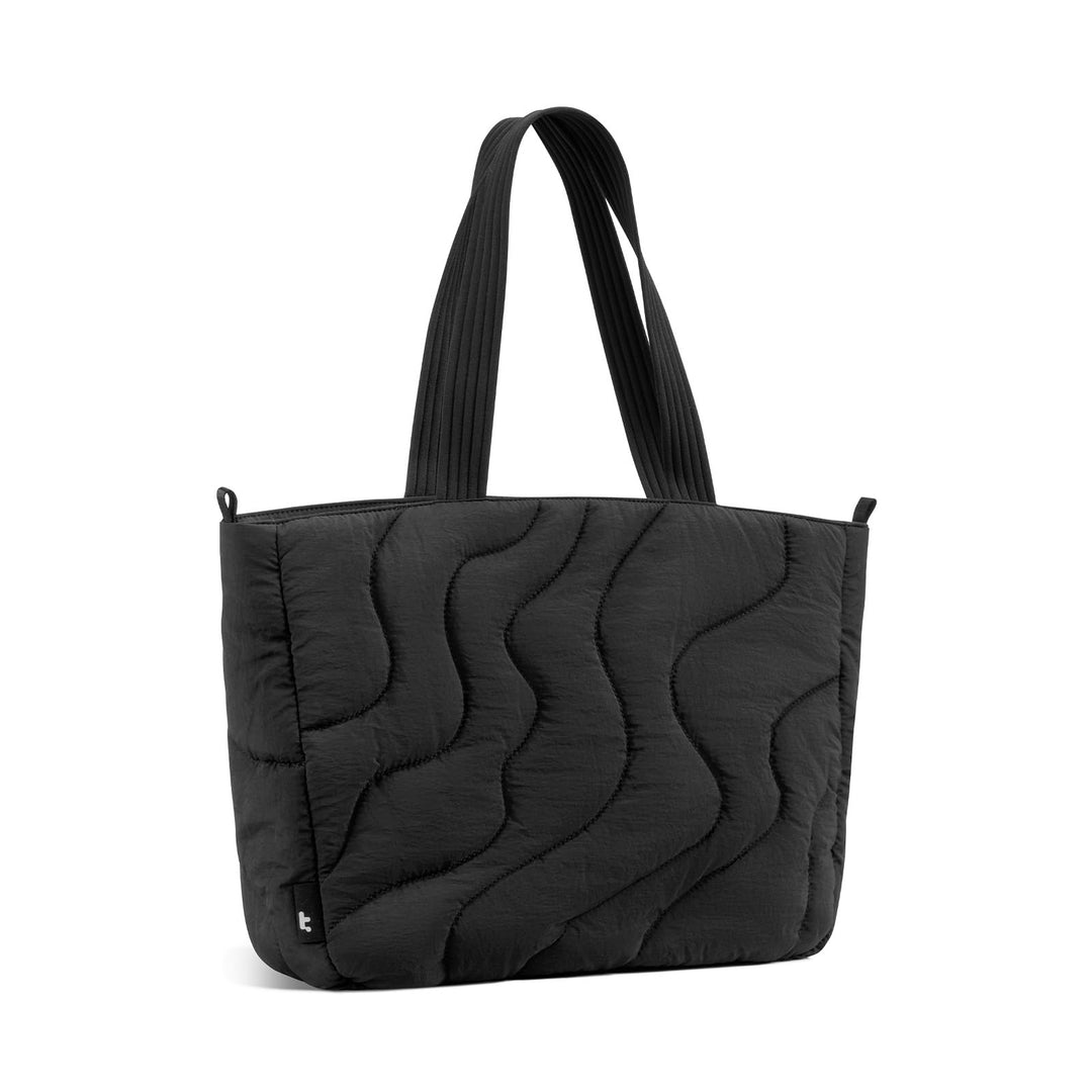 tomtoc Puffer Laptop Tragetasche für Damen, 17,5L Tote Bag für 15,6 16 Zoll Laptop, Leichte Schulter