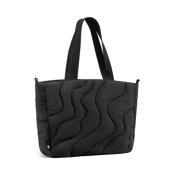 tomtoc Puffer Laptop Tragetasche für Damen, 17,5L Tote Bag für 15,6 16 Zoll Laptop, Leichte Schulter
