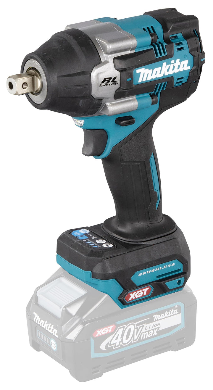 Makita TW008GZ Akku-Schlagschrauber 40V max. (ohne Akku, ohne Ladegerät), Petrol, Akku-Schlagschraub