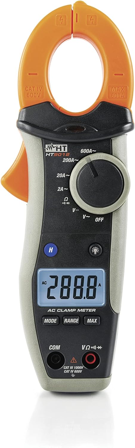 HT Instruments HT9012 Stromzange digital CAT III 1000 V, CAT IV 600V Anzeige (Counts): 6000