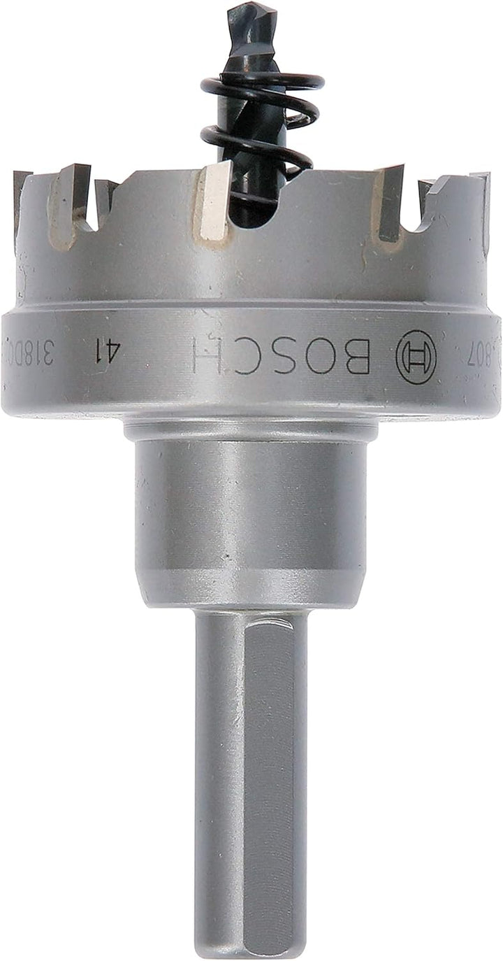 Bosch Professional Carbide Lochsäge Precision for Sheet Metal (Edelstahl, Ø 41 mm, Zubehör Bohrmasch