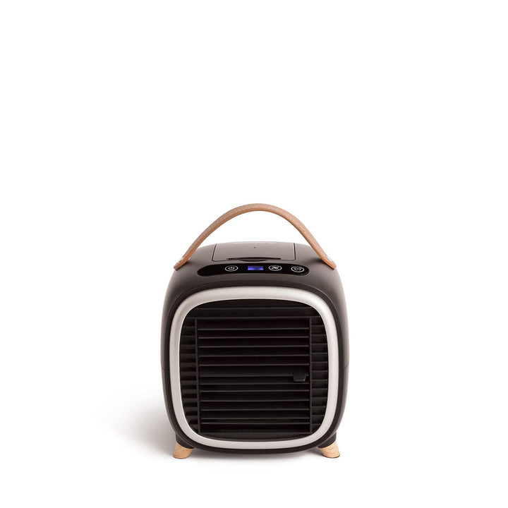 CREATE/AIR COOLER BOX STUDIO/Mini-Tischventilator Schwarz/USB-Kabel, LDC TOUCH PANEL, 3 Geschwindigk