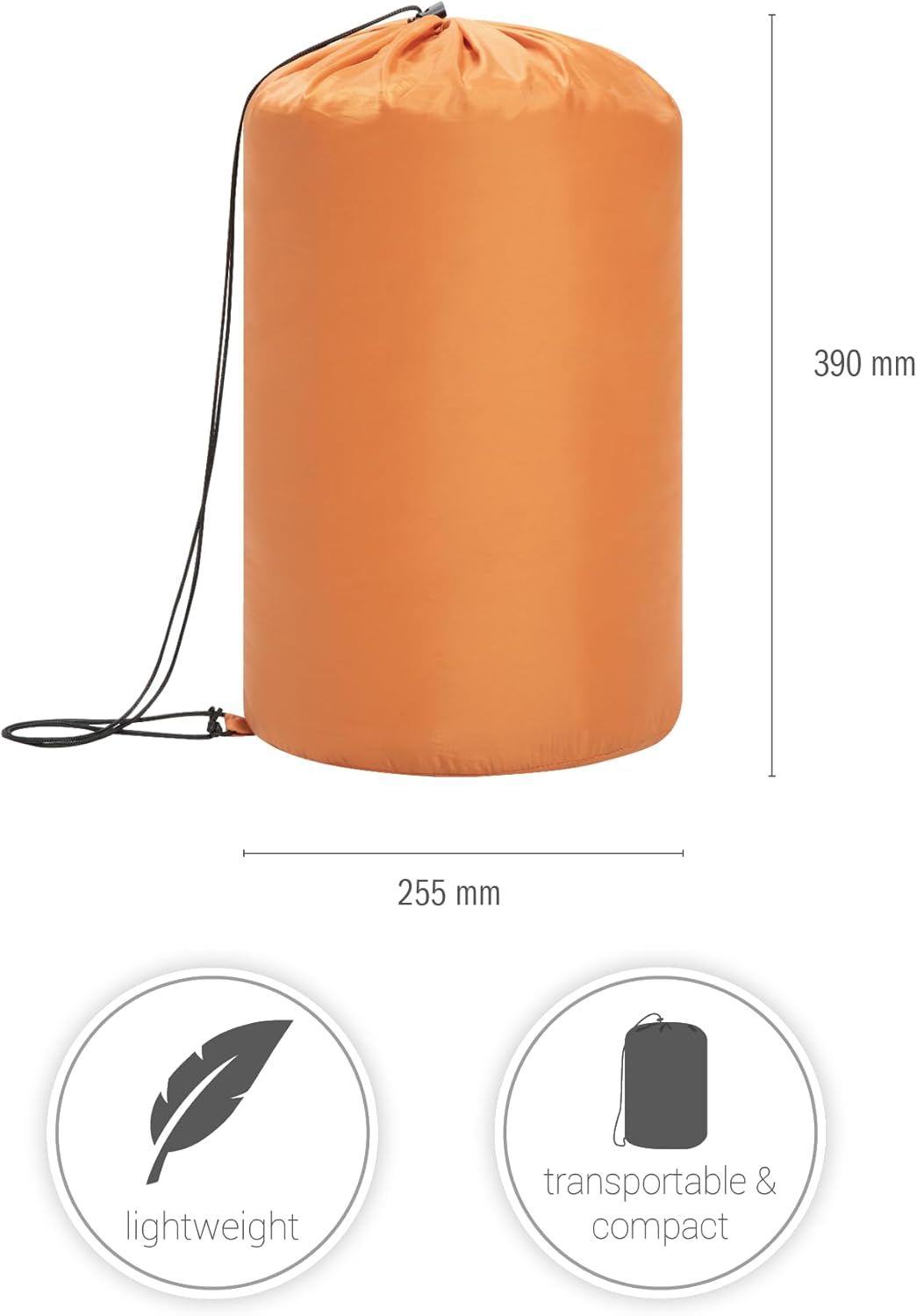 Paco Home Schlafsack Outdoor Waschbar Atmungsaktiv Erwachsene Kinder Sommer Winter Deckenschlafsack