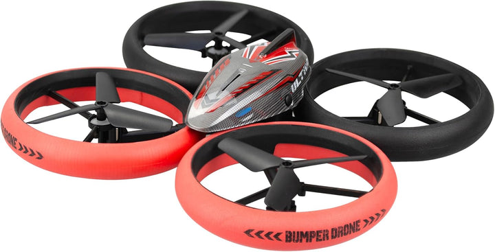 SILVERLIT FLYBOTIC - Bumper Drone Lit - 2.4Ghz - 30m Reichweite - 360° Kaskade