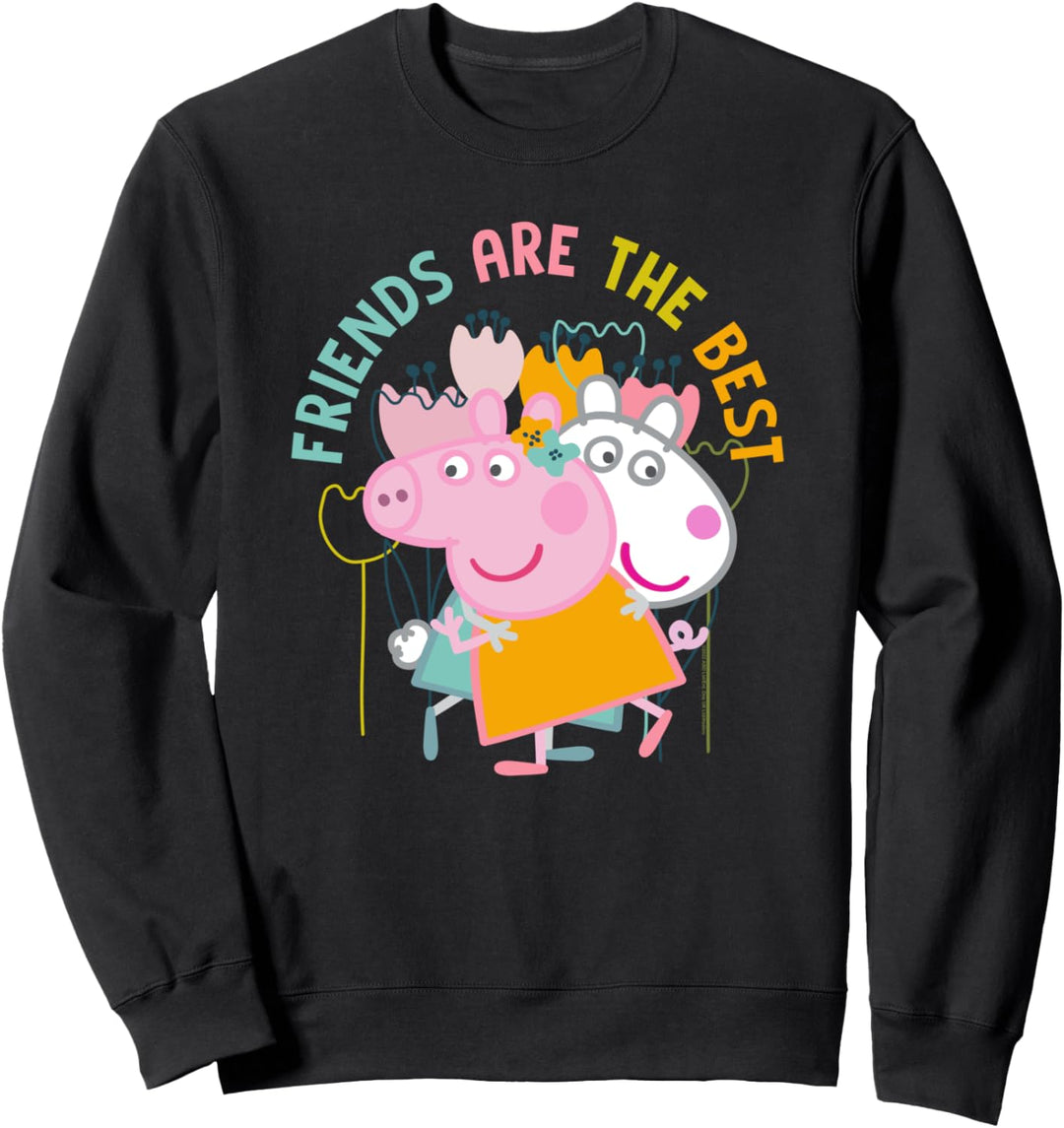 Peppa Wutz And Suzy Sheep Friends Are The Best Sweatshirt