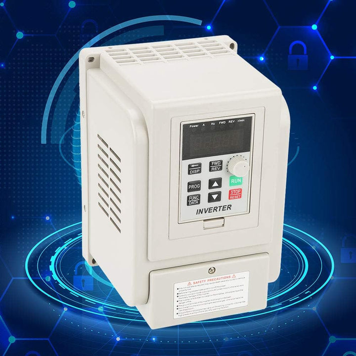 Tosuny VFD Frequenzumrichter, VFD Drehzahlregler Inverter Motor 220 V Einphasen Frequenzumrichter VF