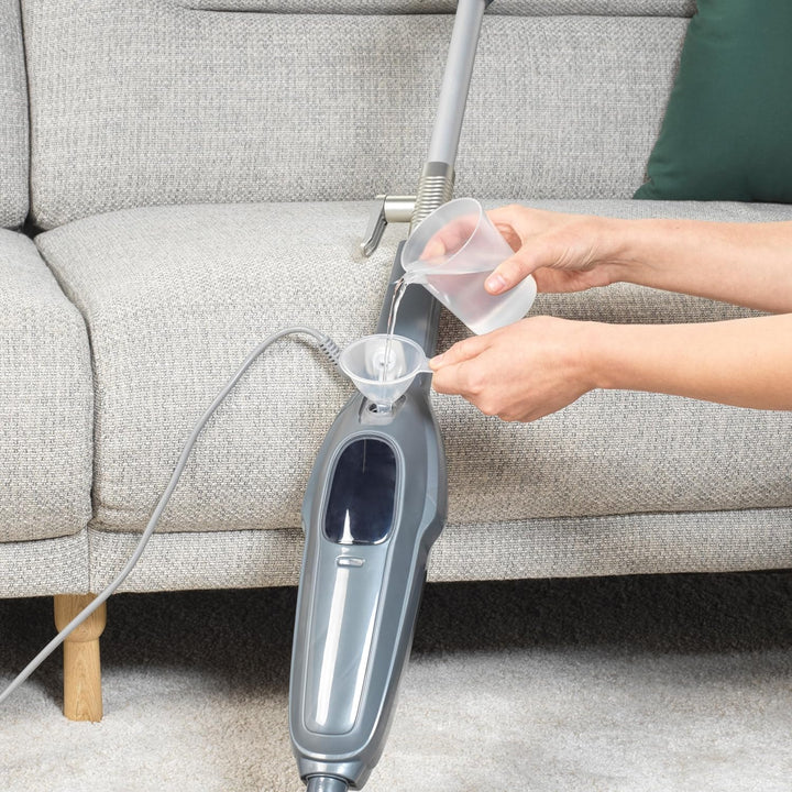 Beldray Clean & Refresh Dampfreiniger – Dampfmopp, Chemikalienfreie Reinigung, Präzisionskopf für Ec