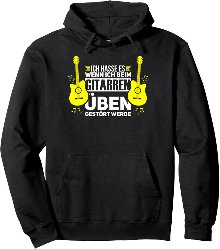 Gitarre Gitarrist Gitarren Pullover Hoodie