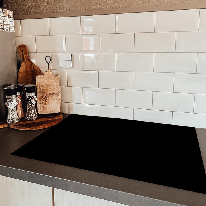 KitchenYeah© Herdabdeckplatte Einteilig Ceranfeld Abdeckplatte für Induktionsschutz Ceranfeldabdecku